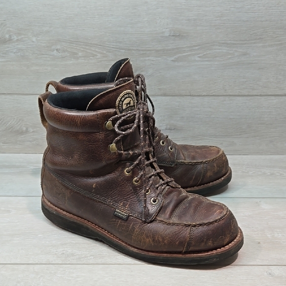 Red Wing Shoes Hunt 807Irish Setter Ultra Dry Waterproof Men Leather Boots 12D - Picture 1 of 11